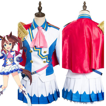 Anime Pretty Derby Tokai Teio falda Uniforme Cosplay Disfraz Halloween Carnaval Traje